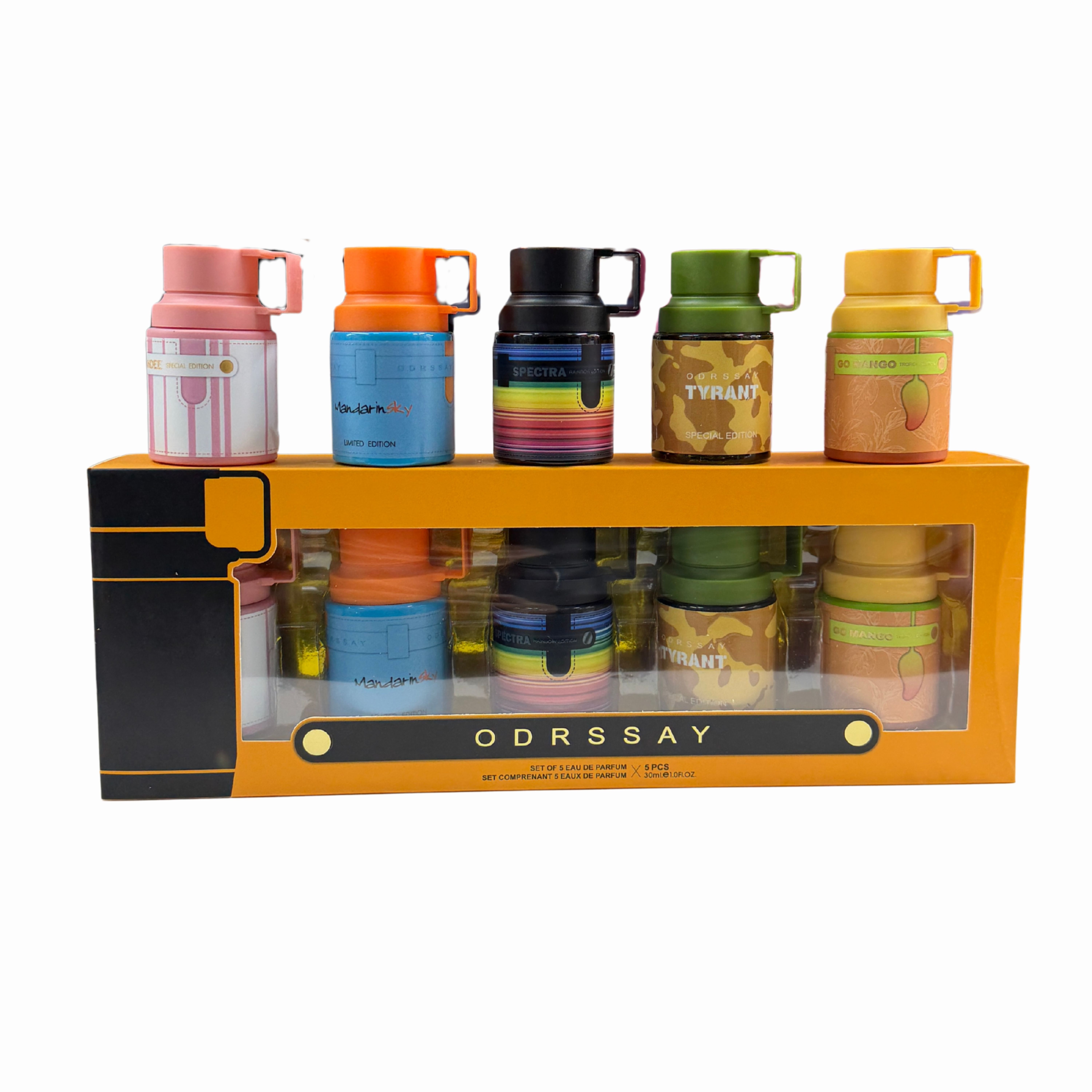 kit odyssey mini x5 piezas - 30ml