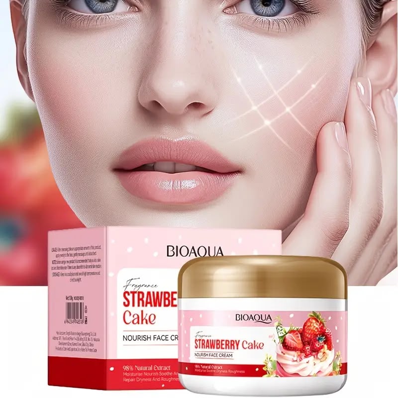 CREMA FACIAL STRAWBERRY CAKE BIOAQUA