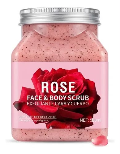 CREMA CORPORAL EXFOLIANTE DE ROSAS