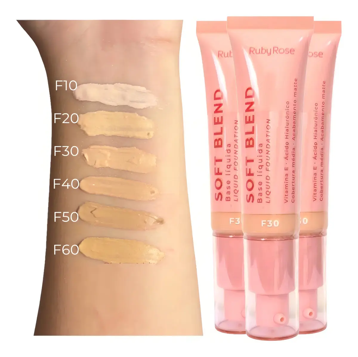 Ruby rose base facial Soft Blend