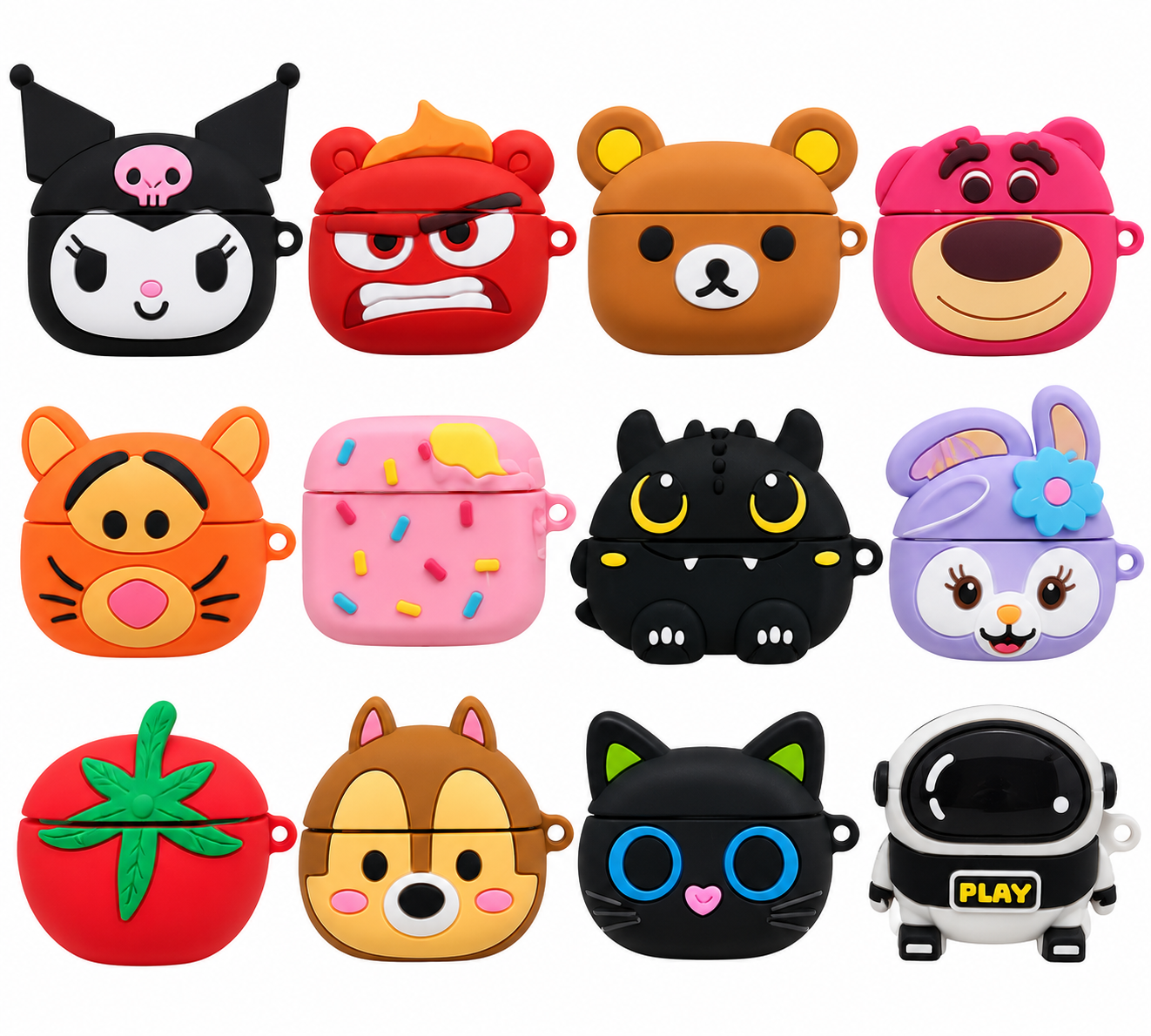 Protectores de Airpods Animados
