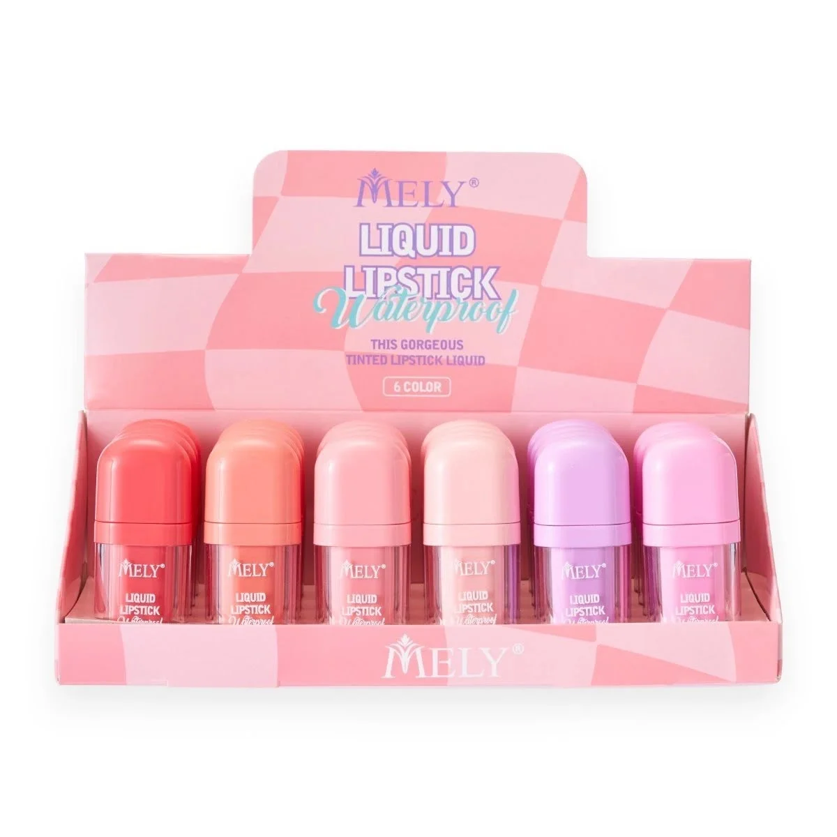 Labial Lip Gloss Waterproof - mely 
