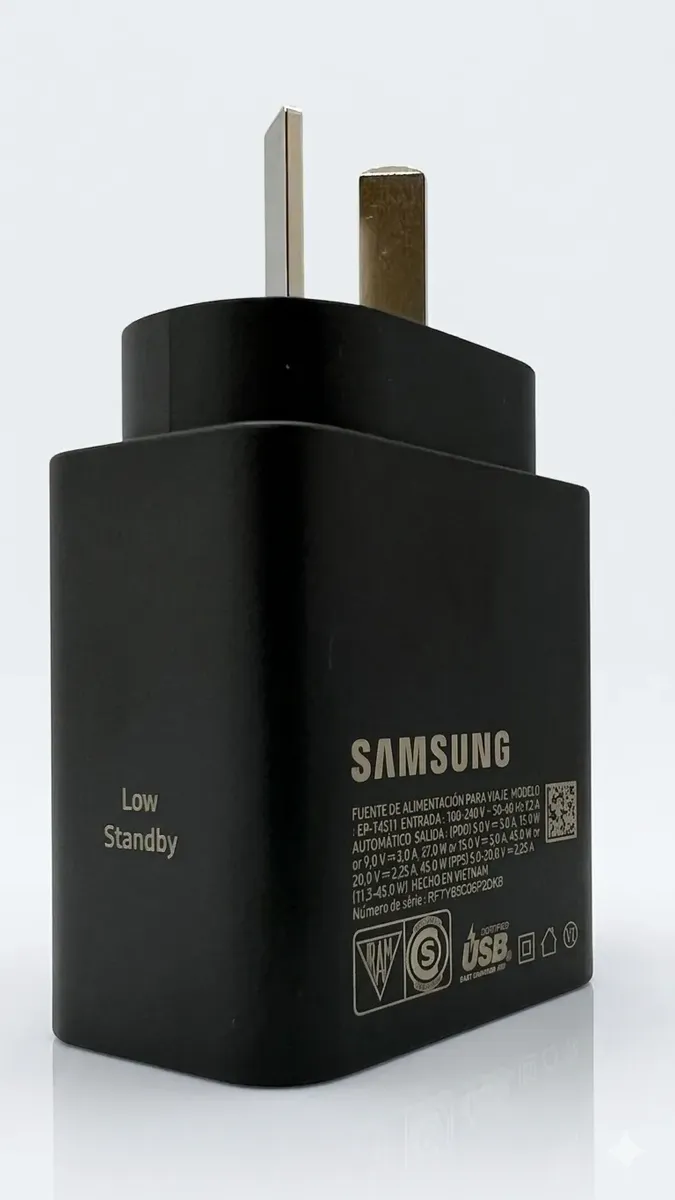 Cargador Completo Samsung C a C - 45w cable 1.8m