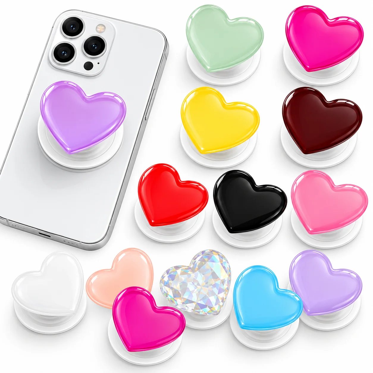 Popsocket Piedra de corazon